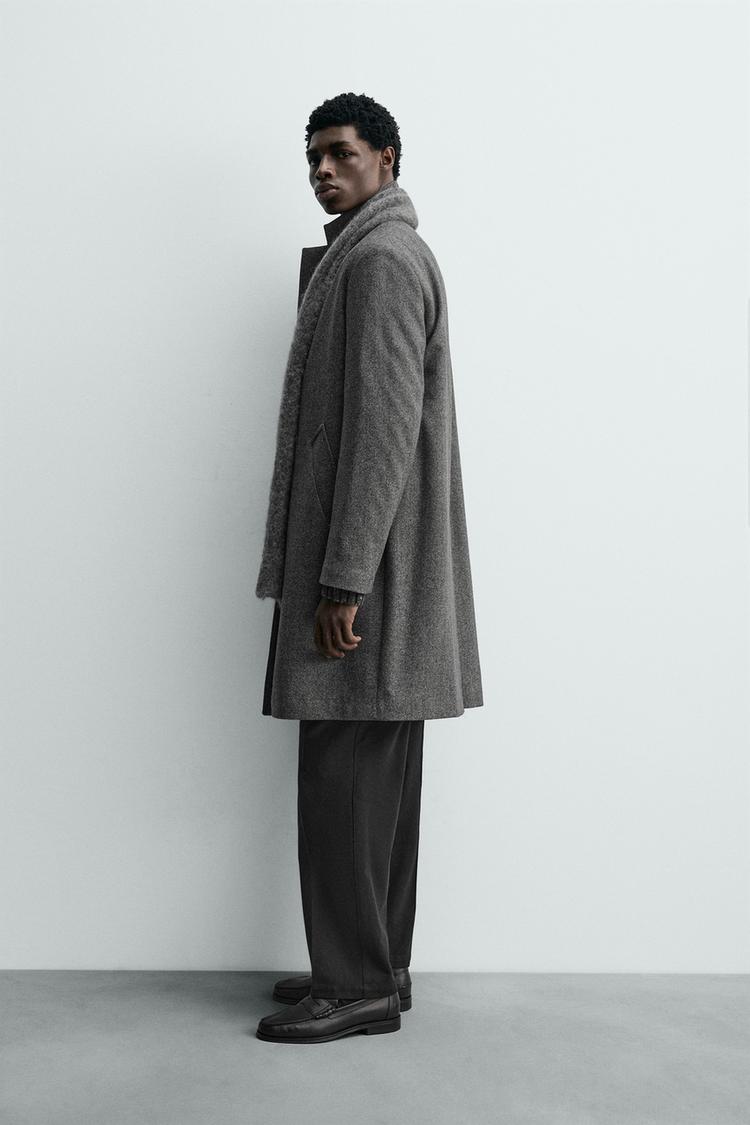 WOOL BLEND COAT