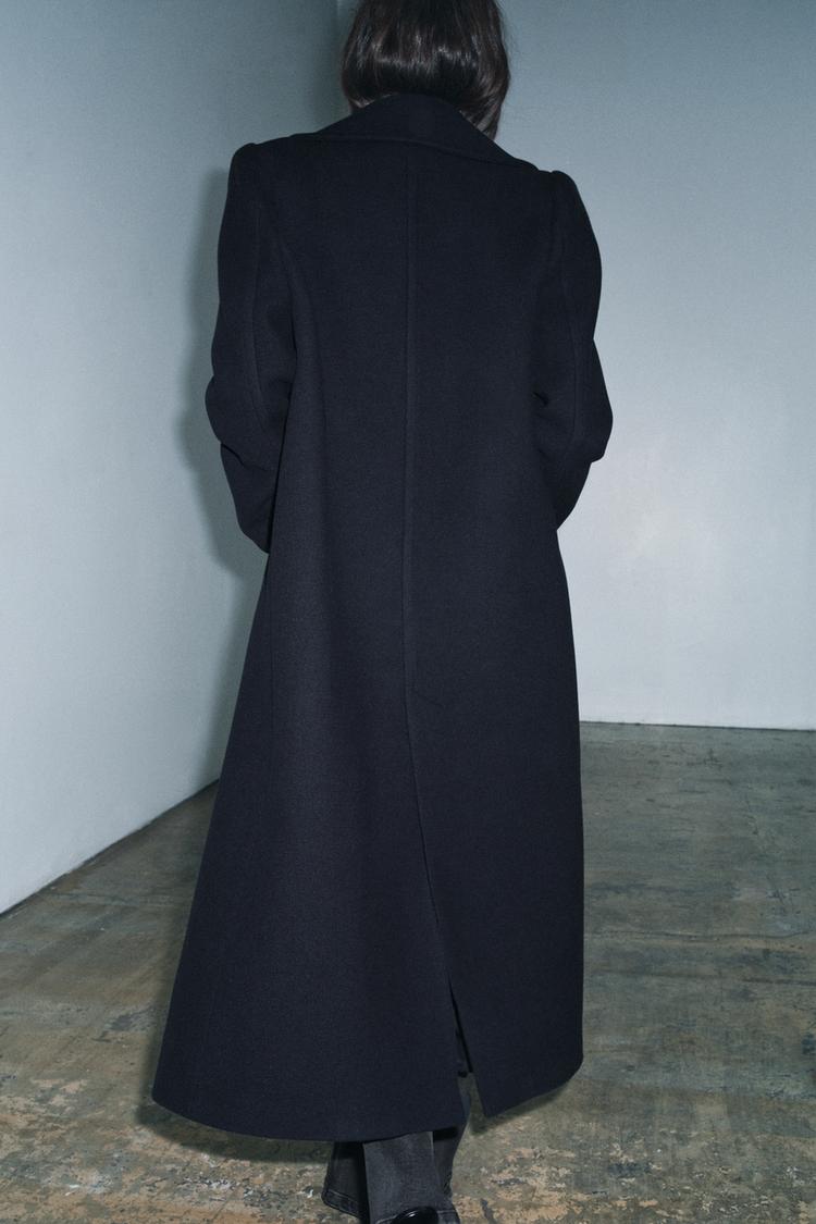 LONG WOOL BLEND COAT ZW COLLECTION