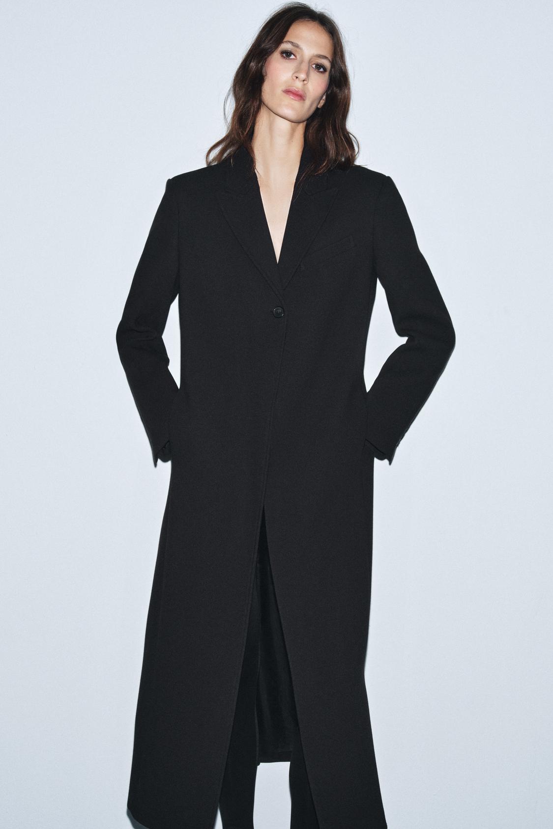 FITTED BUTTON COAT